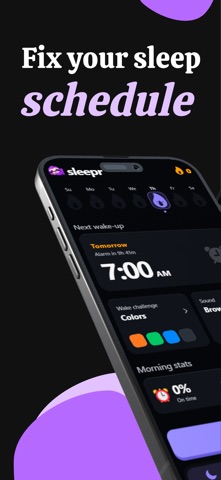 Sleepr: Fix Sleep Schedule Screenshot 1 of 5