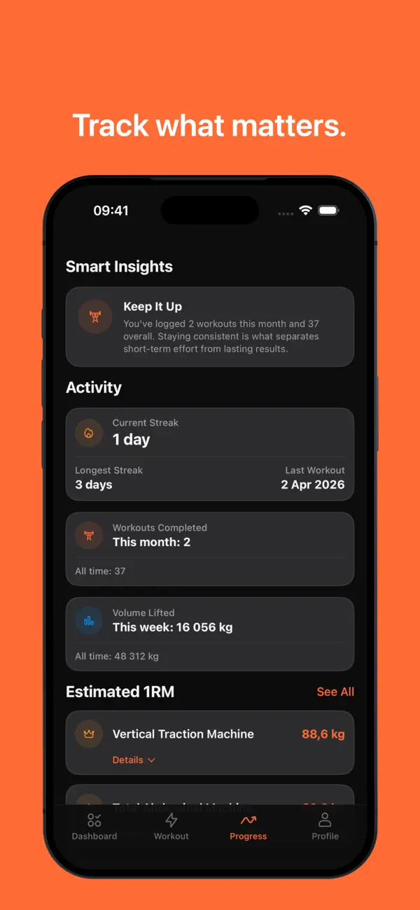 #5. Pulse - Workout Tracker (iOS) By: LUKAS MAGNUS ABERG