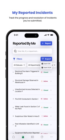 EHS Navigator screenshot