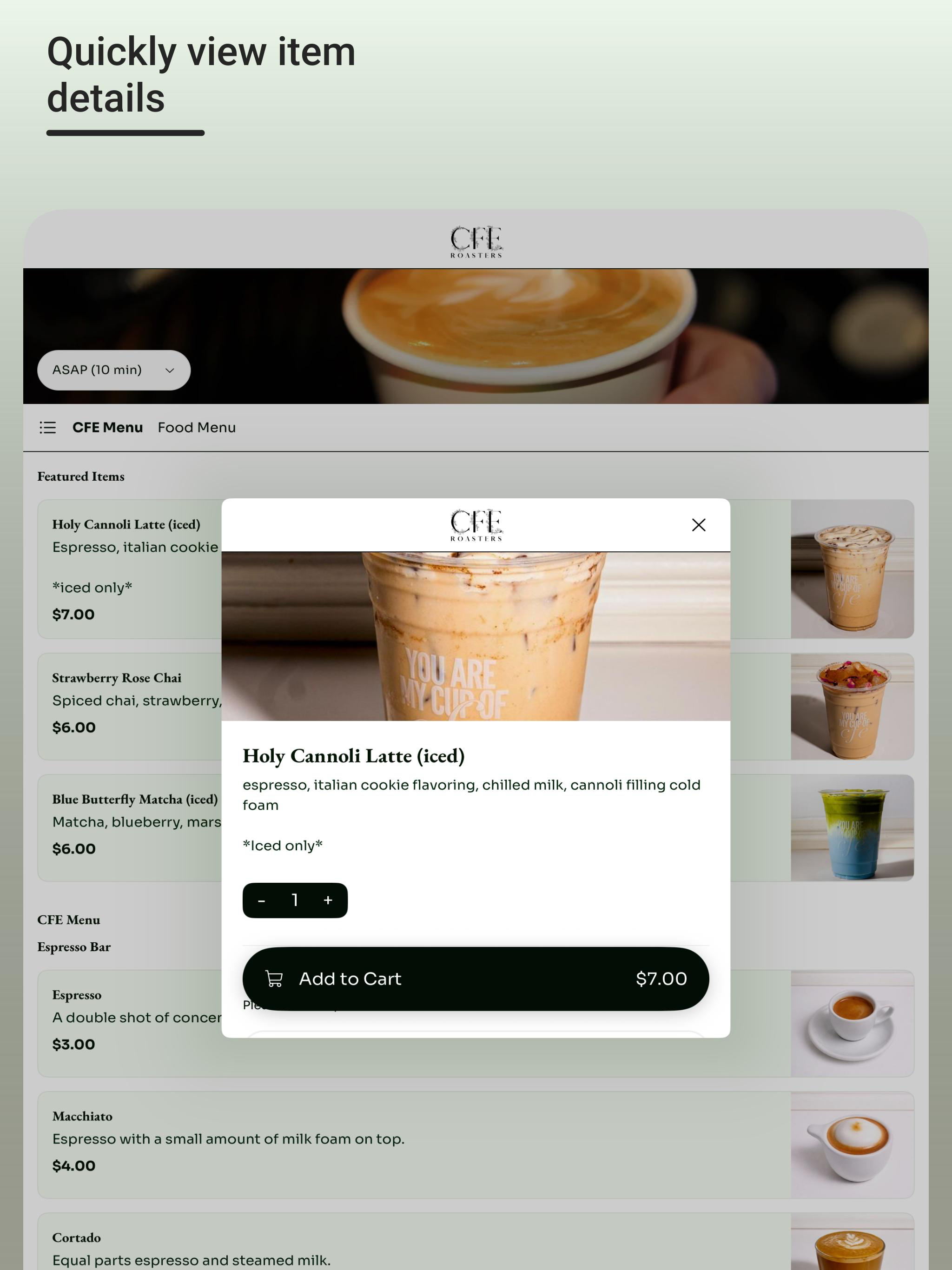 CFE Roasters screenshot 6