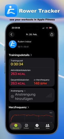 Rower Tracker screenshot