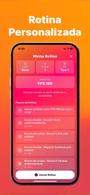 SunnAI: Guia de Bronzeado iPhone screenshot 2