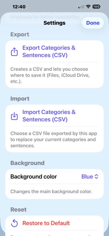 MyAphasia screenshot