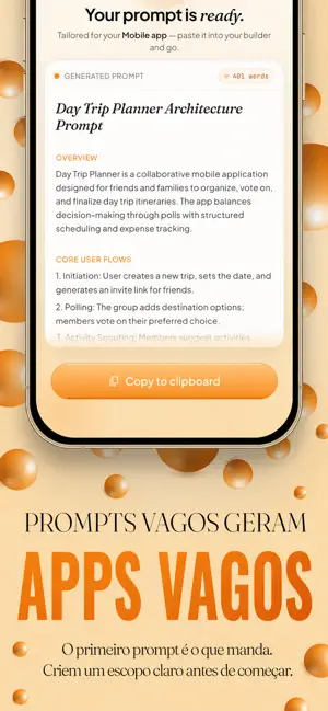 AI App Builder Architect iPhone screenshot 2
