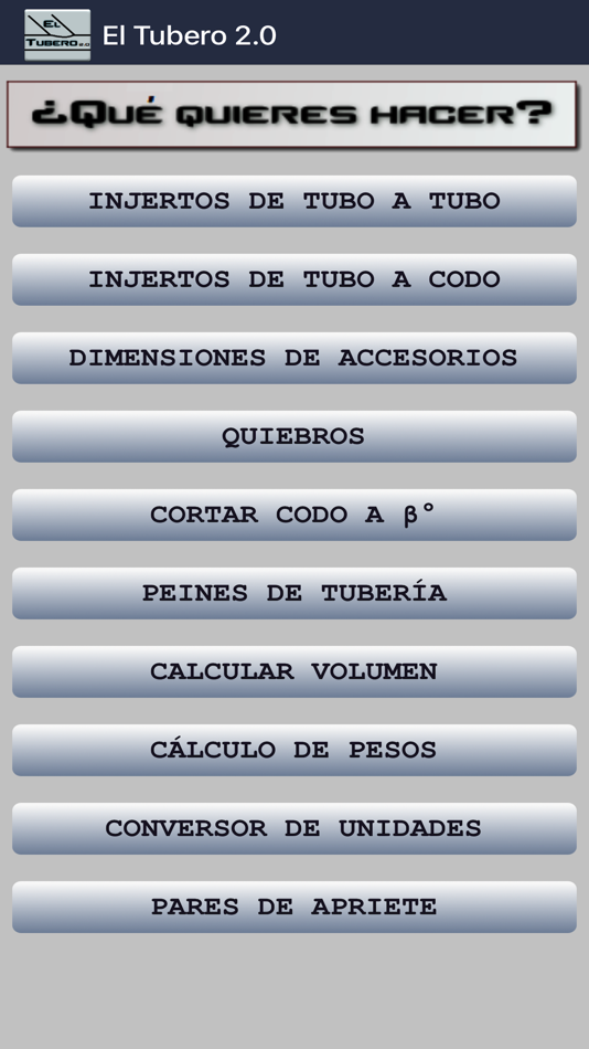 #1. El Tubero 2.0 (iOS) 由: Alfredo Pombo