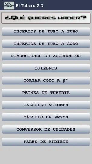 Captura de pantalla de El Tubero 2.0 en iPhone 1
