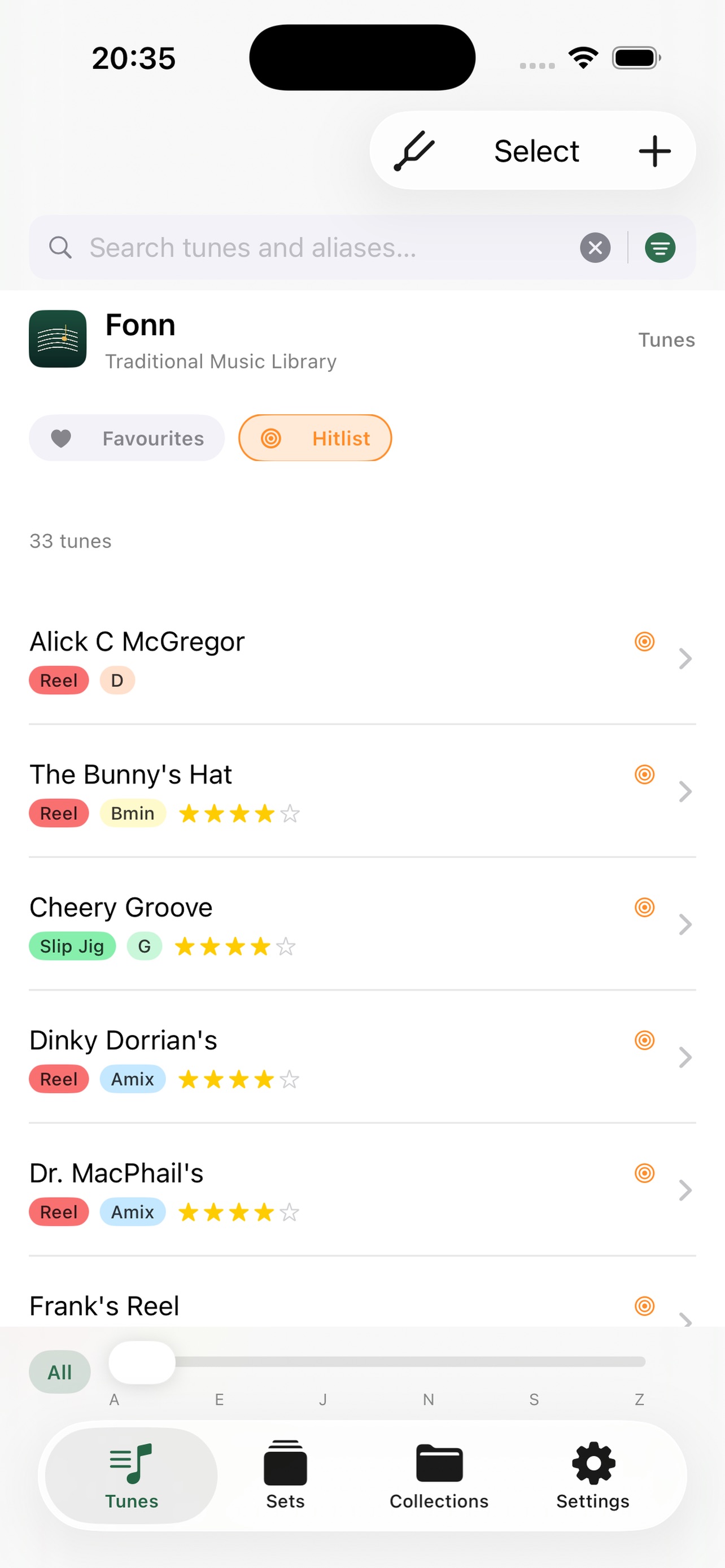 Screenshot 3 of Fonn Tunes