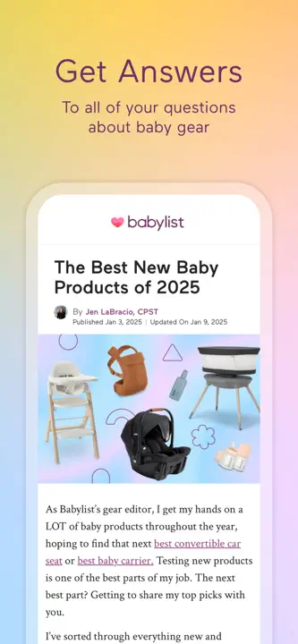 Babylist Baby Registry: Screenshot 6 von 10