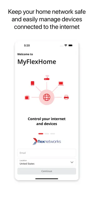 MyFlexHome screenshot 1