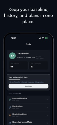 Sereno: AI Stress Tracker Screenshot 10 of 10