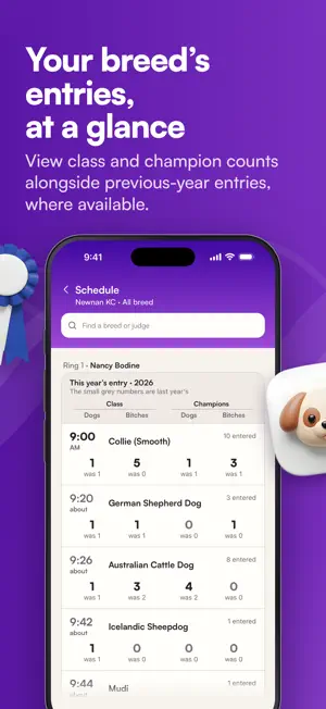 ShowPoints | Dog Show Planner screenshot 3
