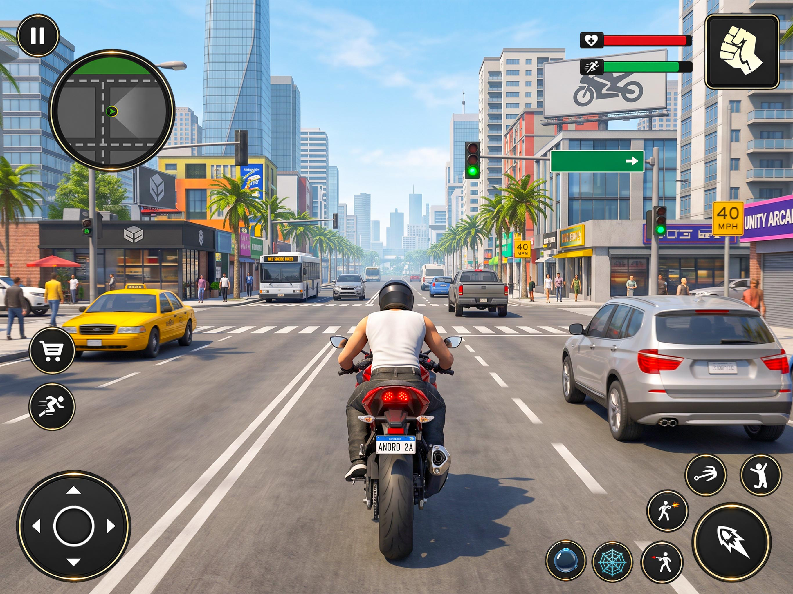 Real Grand City Crime War Game screenshot 6