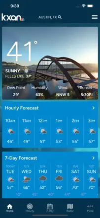 KXAN Weather: Screenshot 1 von 4