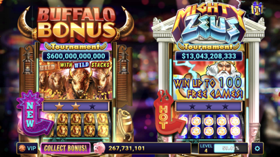 Screenshot #1 pour Buffalo 5-Reel Deluxe Slots