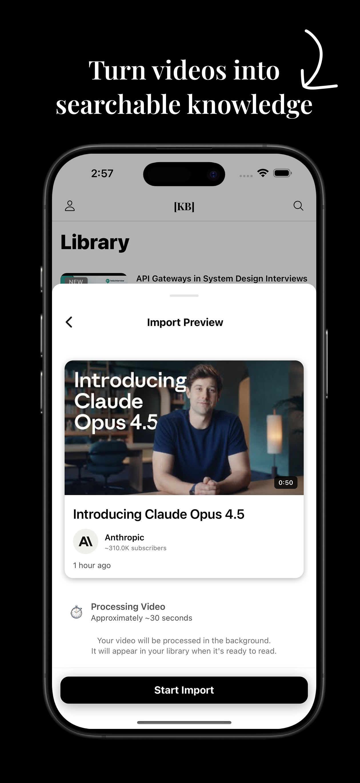 KB: AI For Youtube screenshot 4