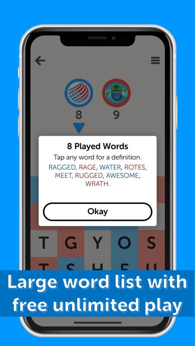 Letterpress – Word Game Screenshot