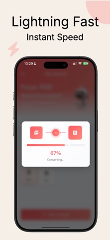 AI PDF Converter - PDF to word iPhone screenshot