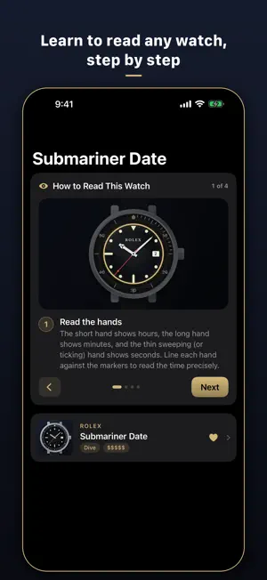 Watch Reader: Identify & Learn screenshot 1