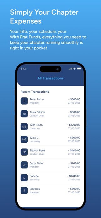 FratFunds Screenshot 5 of 8