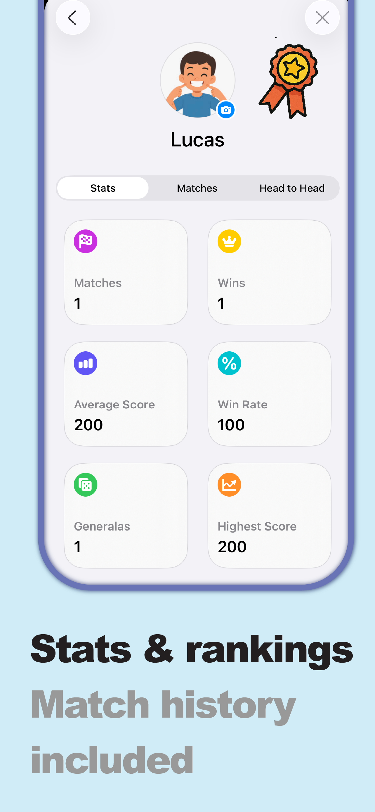 Generala Scores - Scorecard screenshot 3