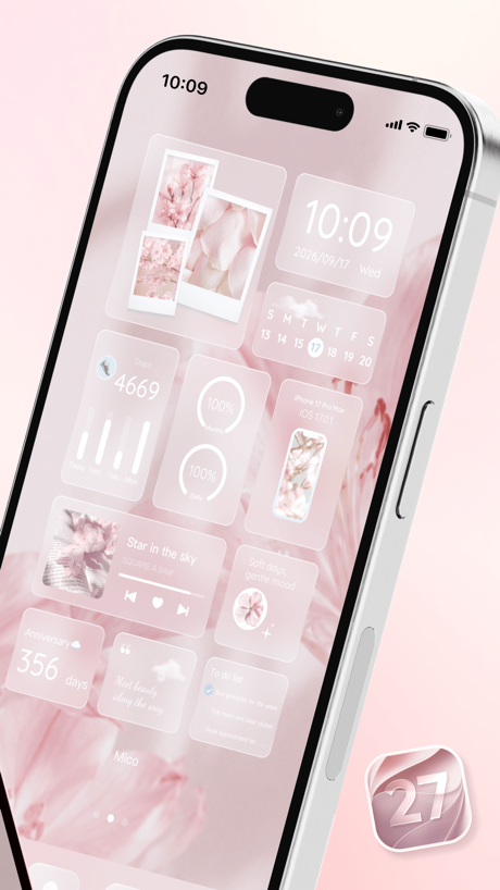 Mico - Widget & Live Wallpaper App Store screenshot 2, no headline. No words at all.