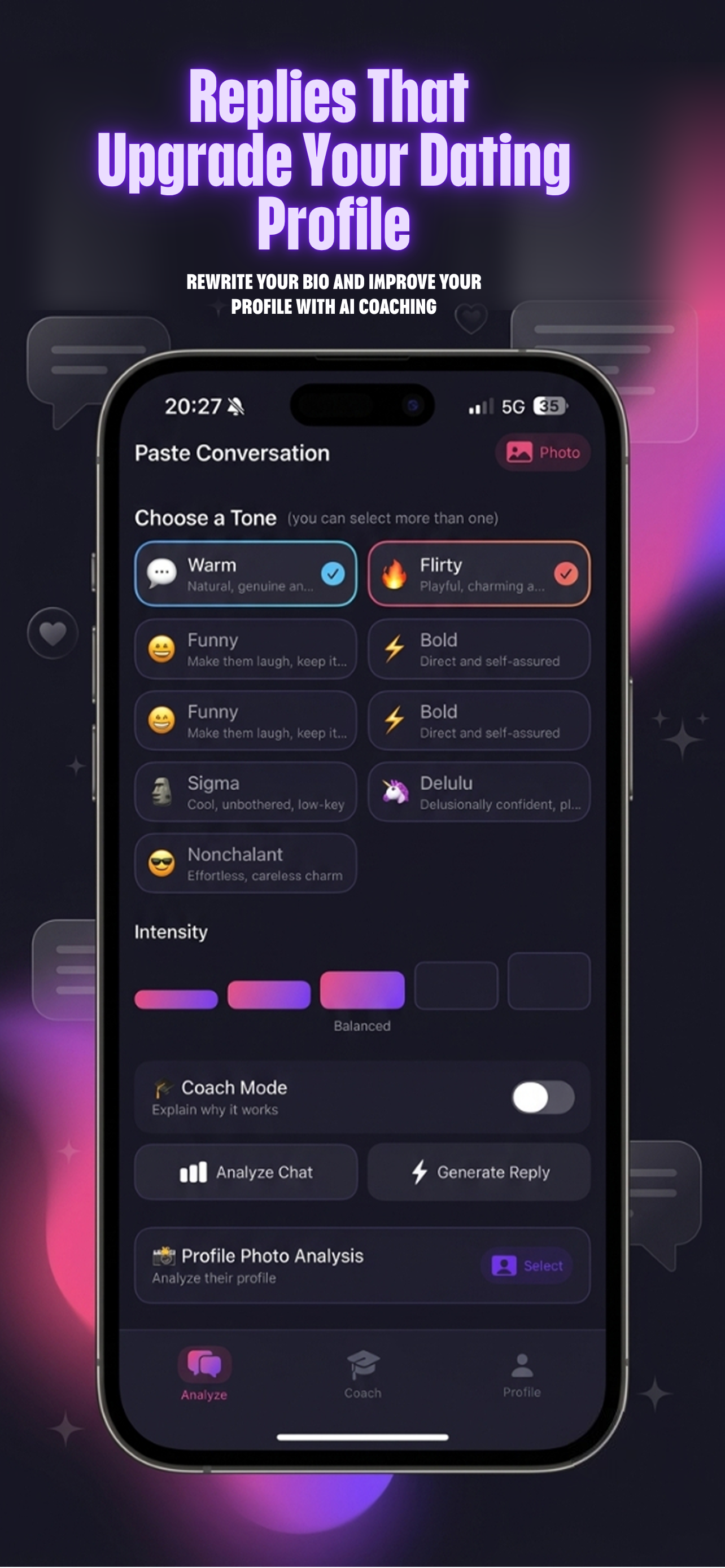Charm AI: Rizz & Reply Helper screenshot 5