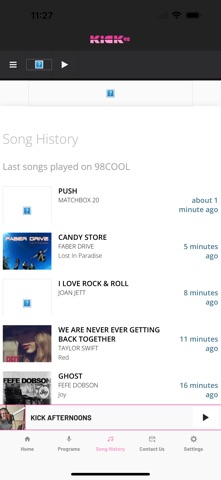 98COOL FM app screenshot 3