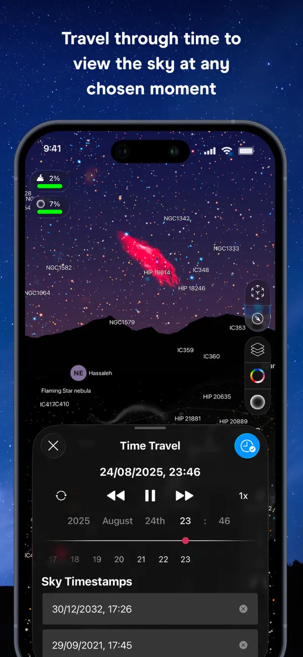 #5. Night Sky (iOS) Με: iCandi Apps Ltd.