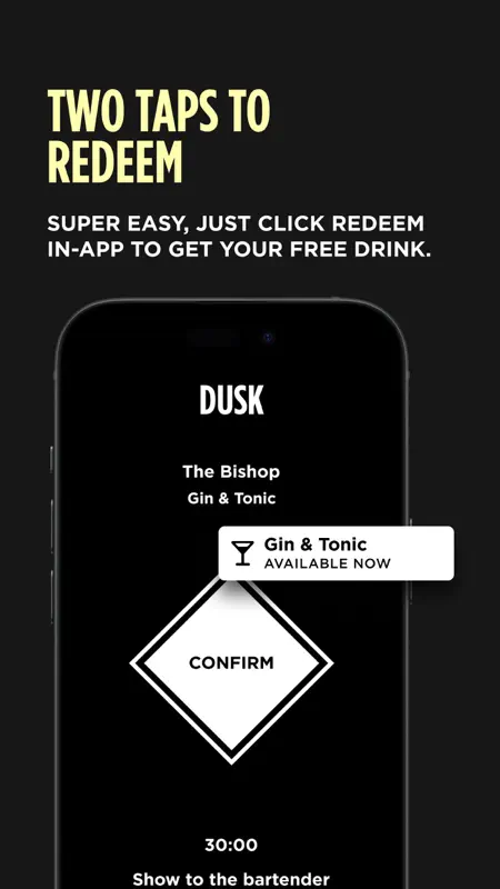 DUSK - Drinks, Deals & Rewards screenshot 3 of 6
