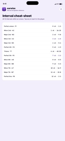 EarWise: Ear Training Screenshot 4 of 5