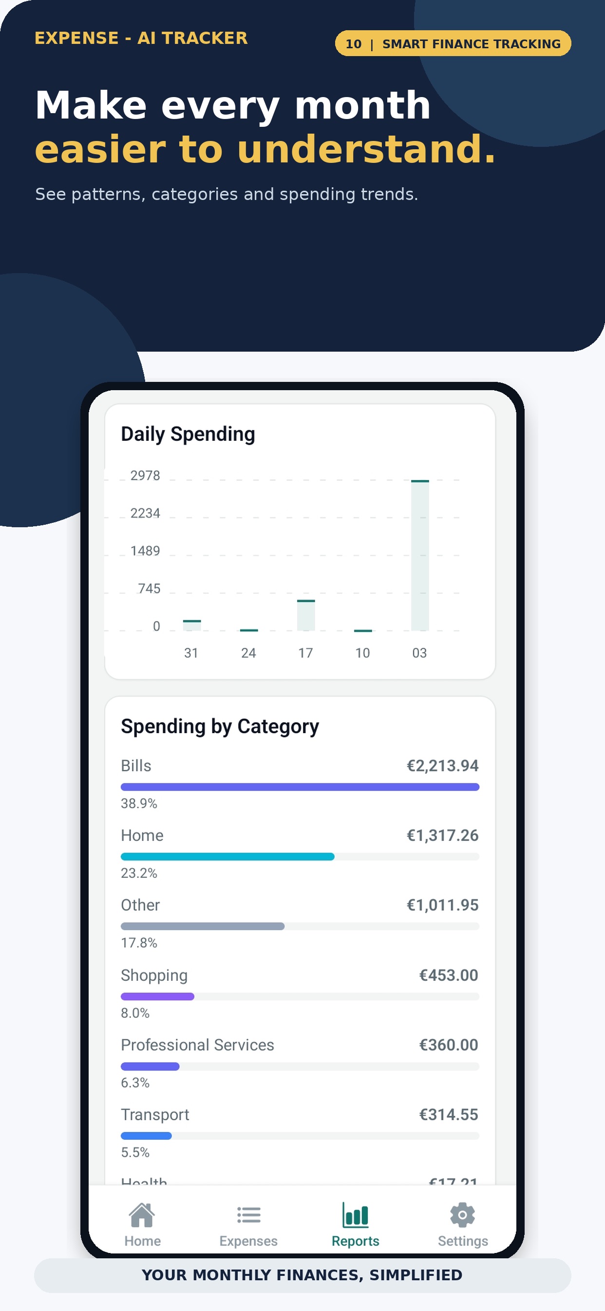 Screenshot 5 of Expense - AI Tracker