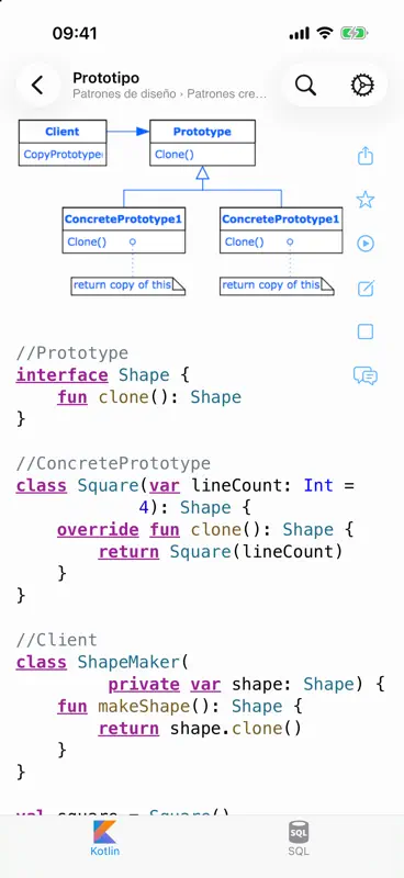 Kotlin Recipes: código y SQL screenshot 5 of 10