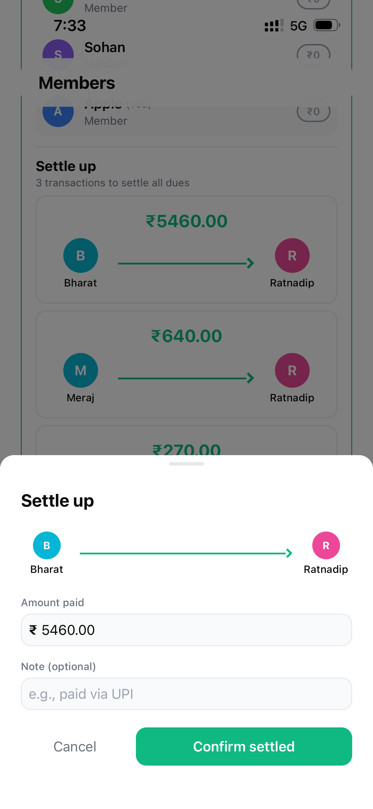 Listly: Shared Lists & Splits screenshot 7
