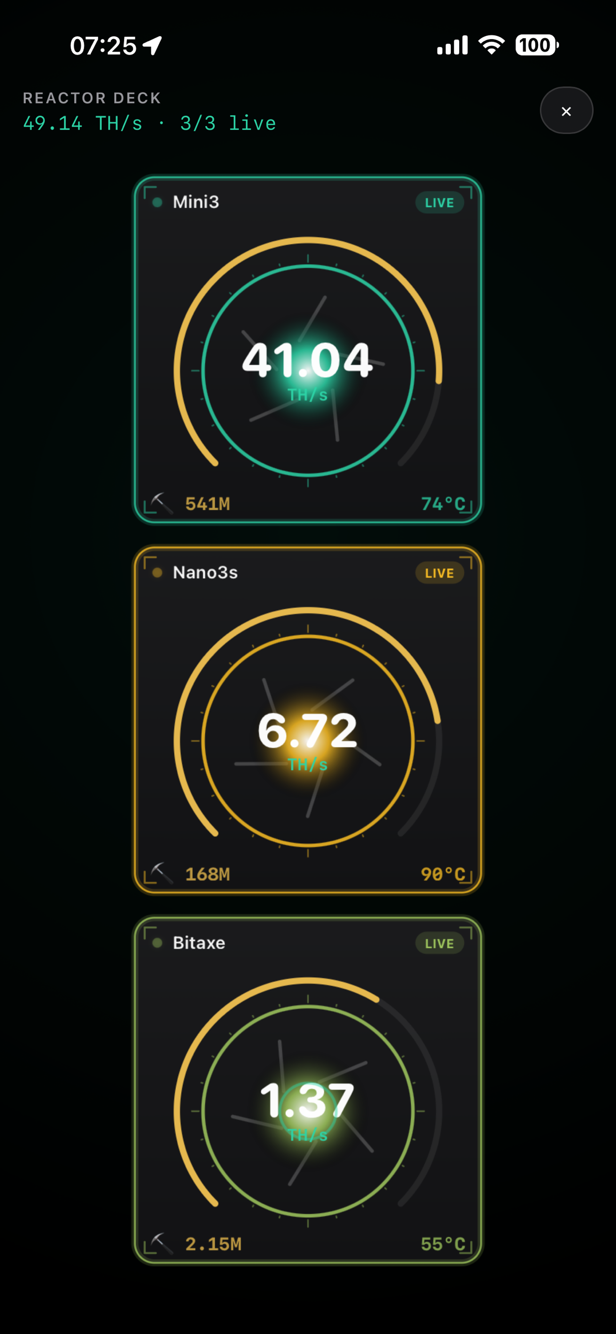 SoloDeck: Solo Mining Monitor screenshot 3