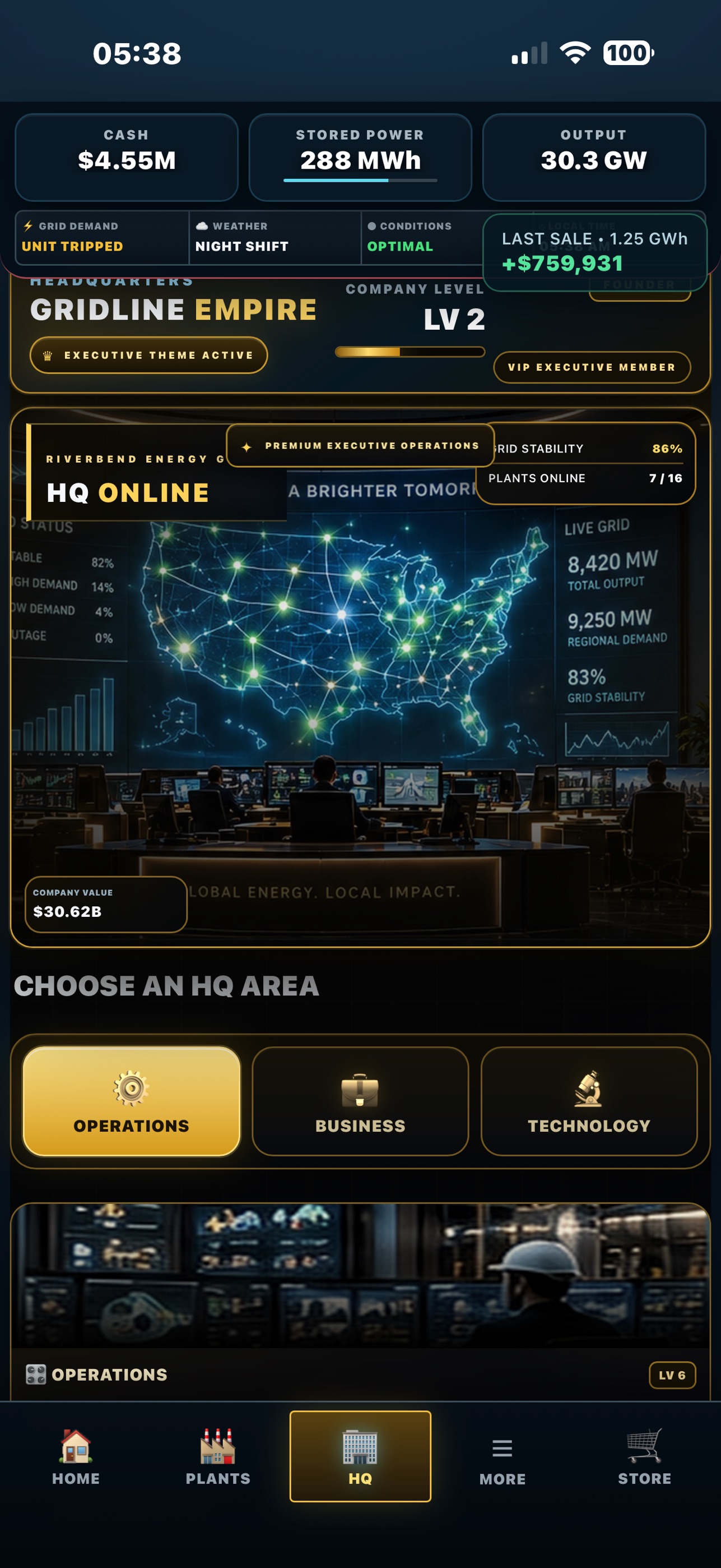 Screenshot 1 of Gridline Empire