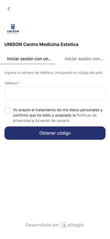 Unison Centro Estetica screenshot