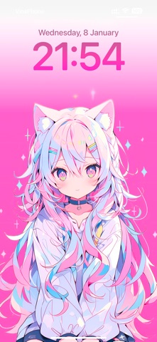 Cool Anime Wallpaper iPhone screenshot