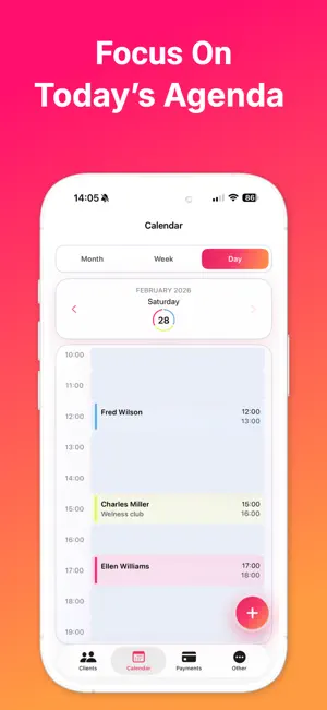 Personal Trainer: CRM, Planner screenshot 4