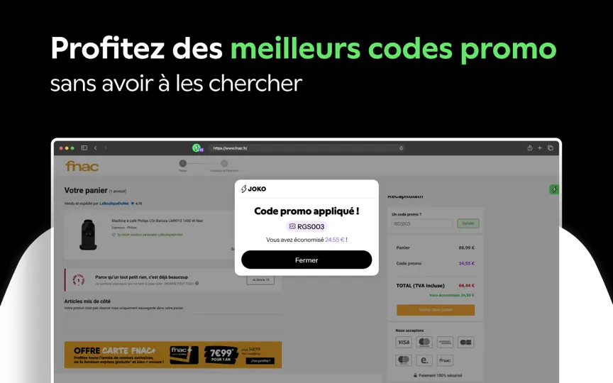 Capture d'écran de Joko Pour Safari | Cashback sur iPhone 3