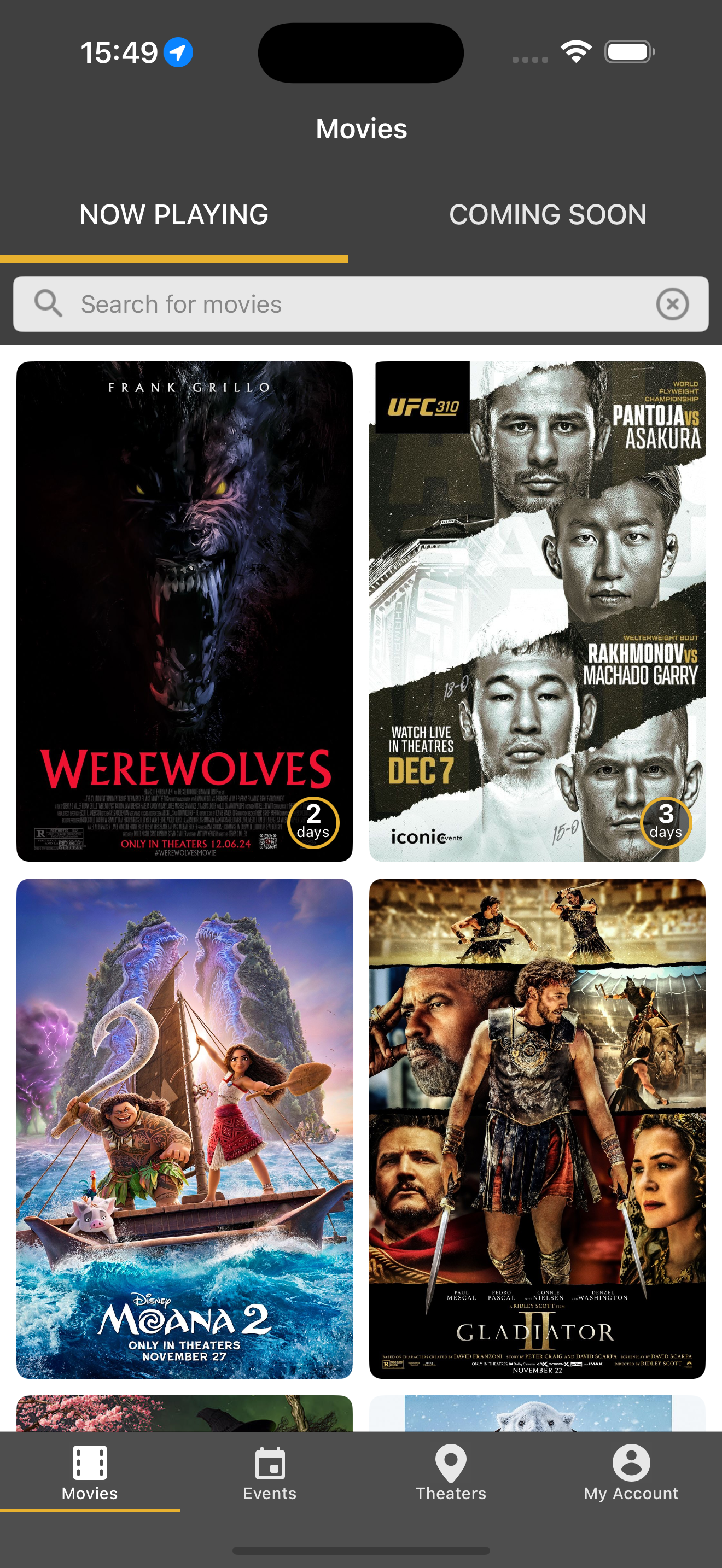 Starlight Cinemas screenshot 2