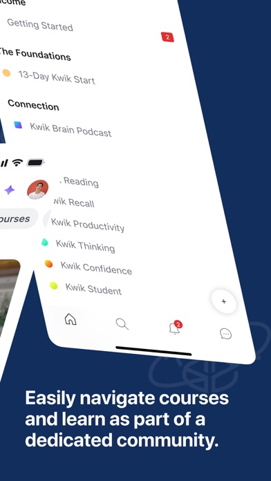 Screenshot 2 of Kwik Learning App