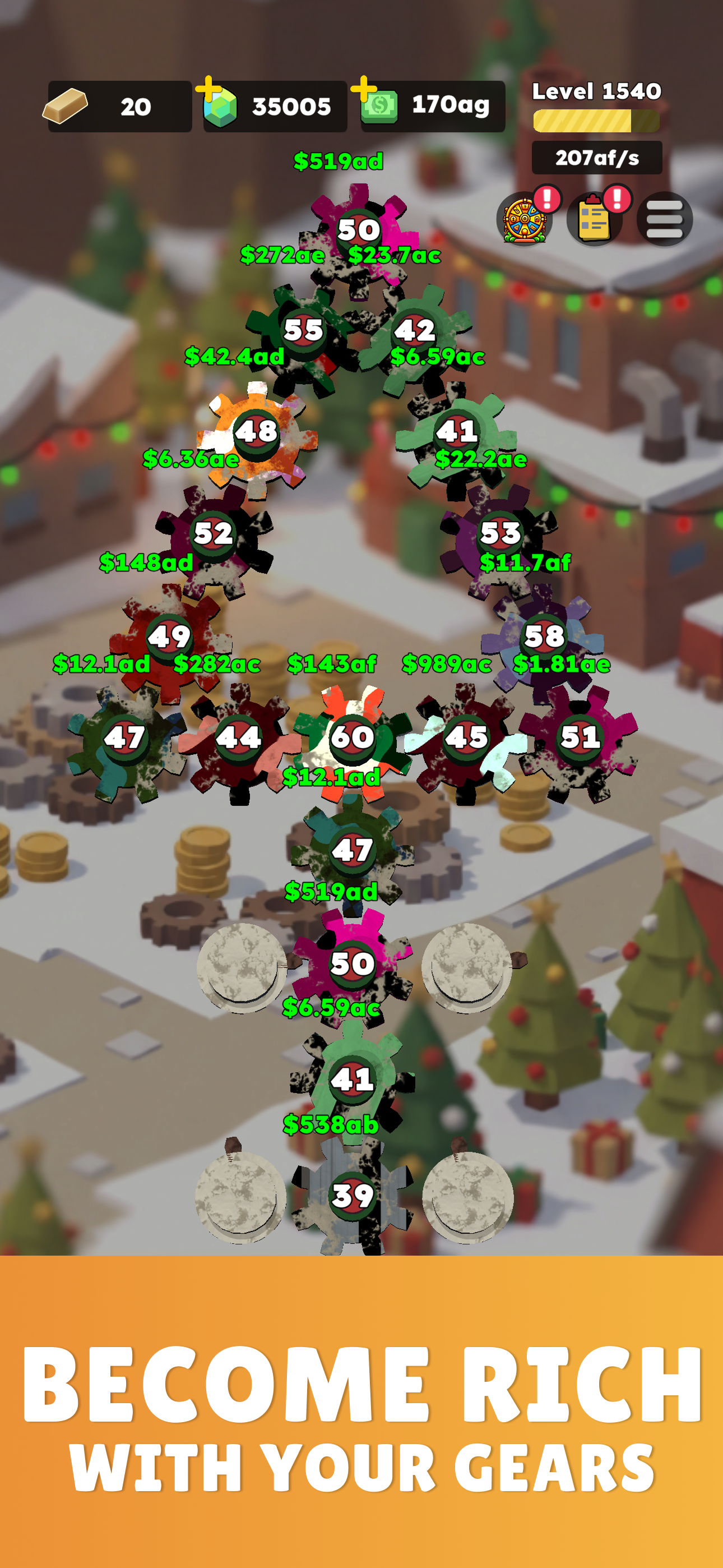 Idle Gears: Tycoon Empire