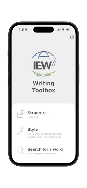 IEW Writing Toolbox screenshot 2