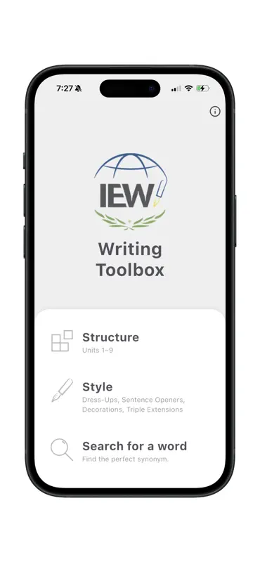 IEW Writing Toolbox screenshot 2 of 4