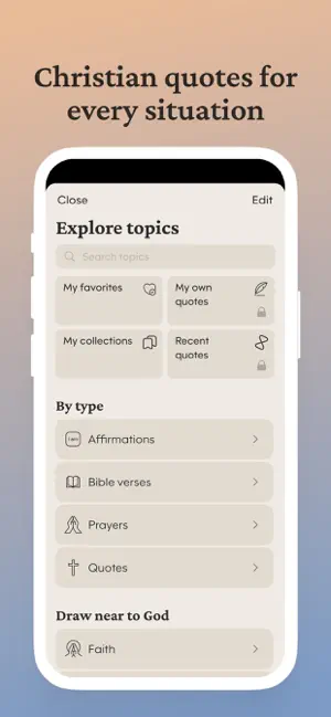Bible Widgets: Verses & Prayer iPhone screenshot 4