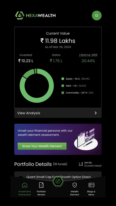HexaWealth Screenshot 2 of 4