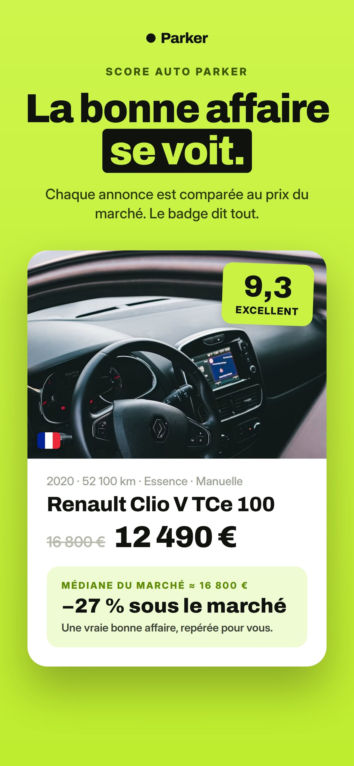 Parker: voiture occasion screenshot 2