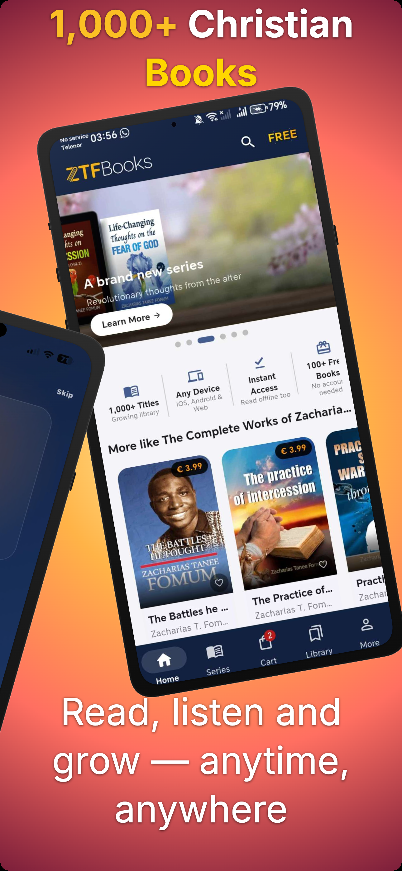 ZTF Books — Read and Listen screenshot 2