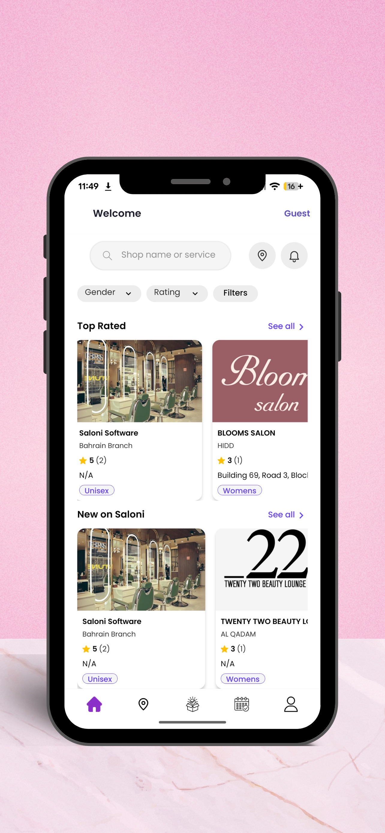 Screenshot 5 of Saloni- Beauty Services