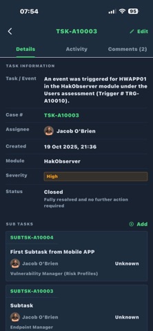 Hakware screenshot